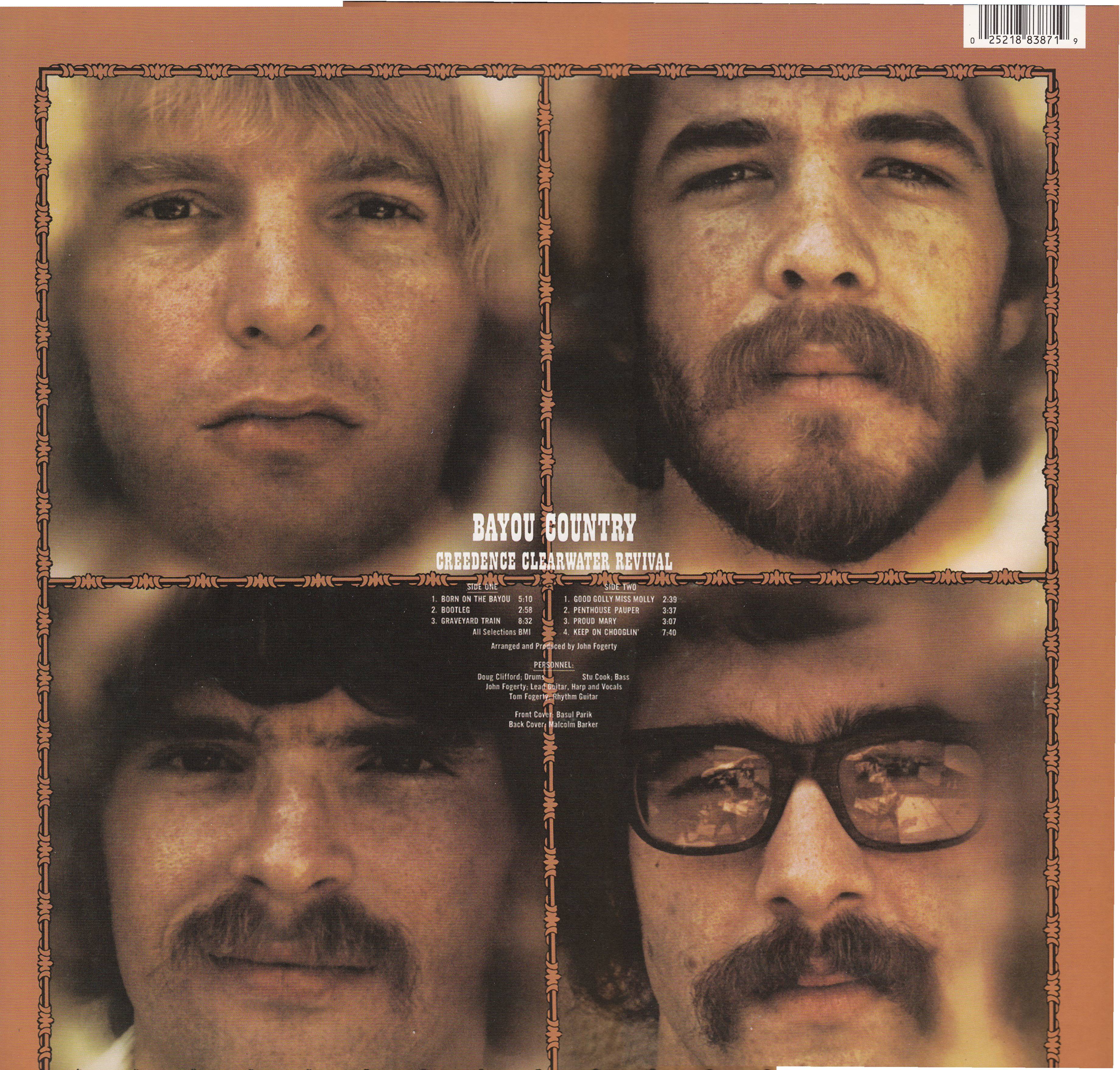 Creedence Clearwater Revival Bayou Country [lp ak uk]